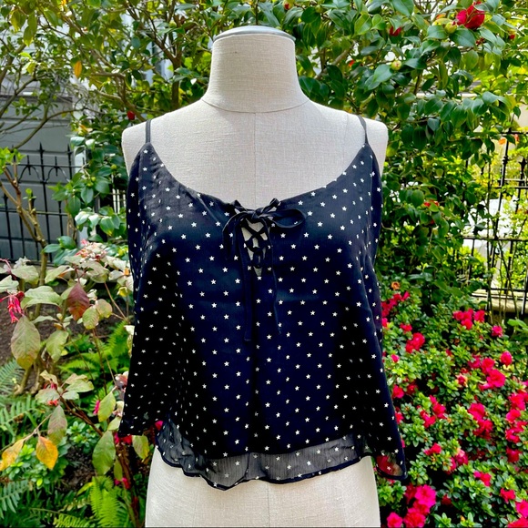 The East Order Tops - The East Order Paigey Starry Night Top Sz L